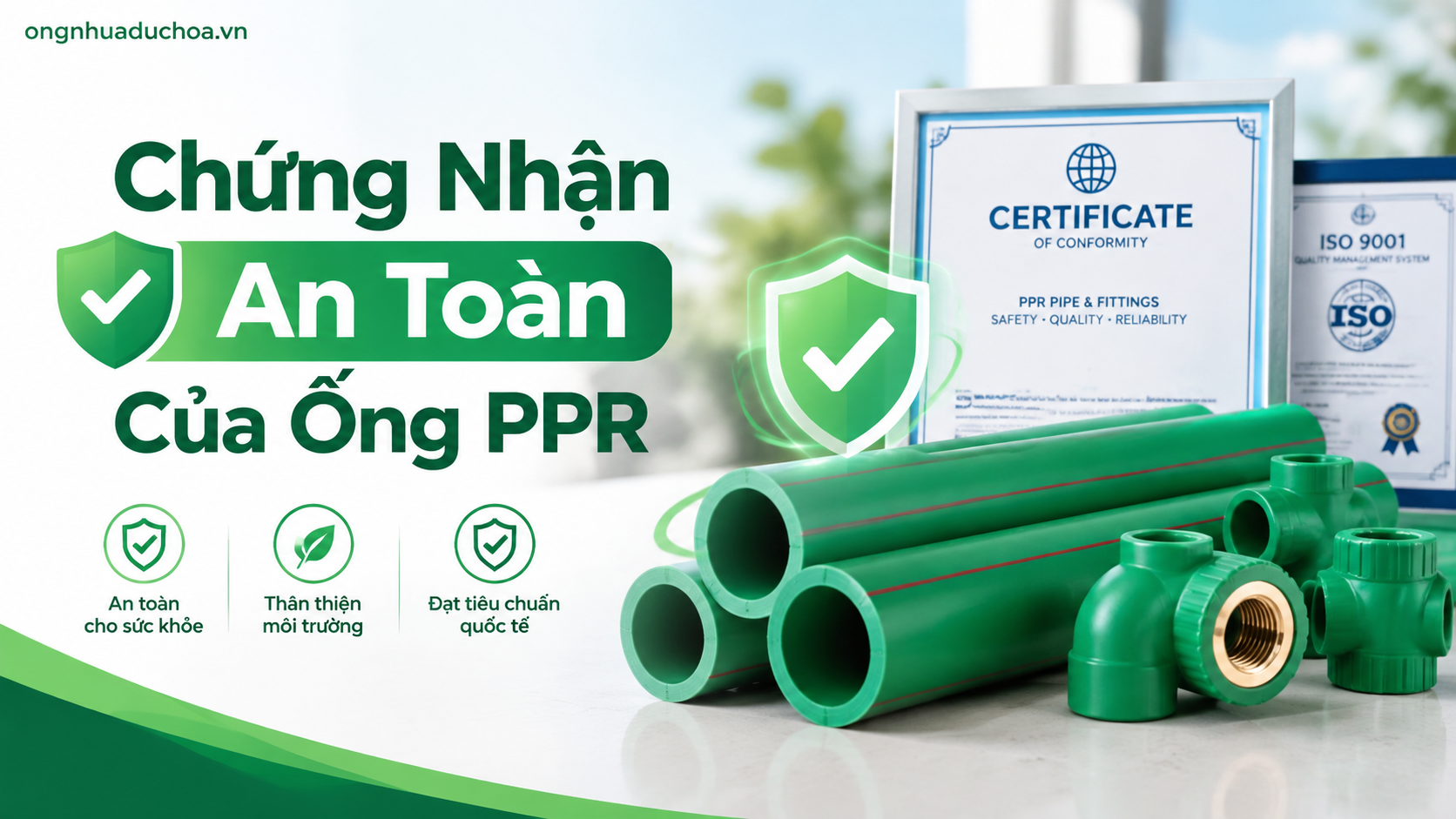 Chứng Nhận An Toàn Của Ống PPR