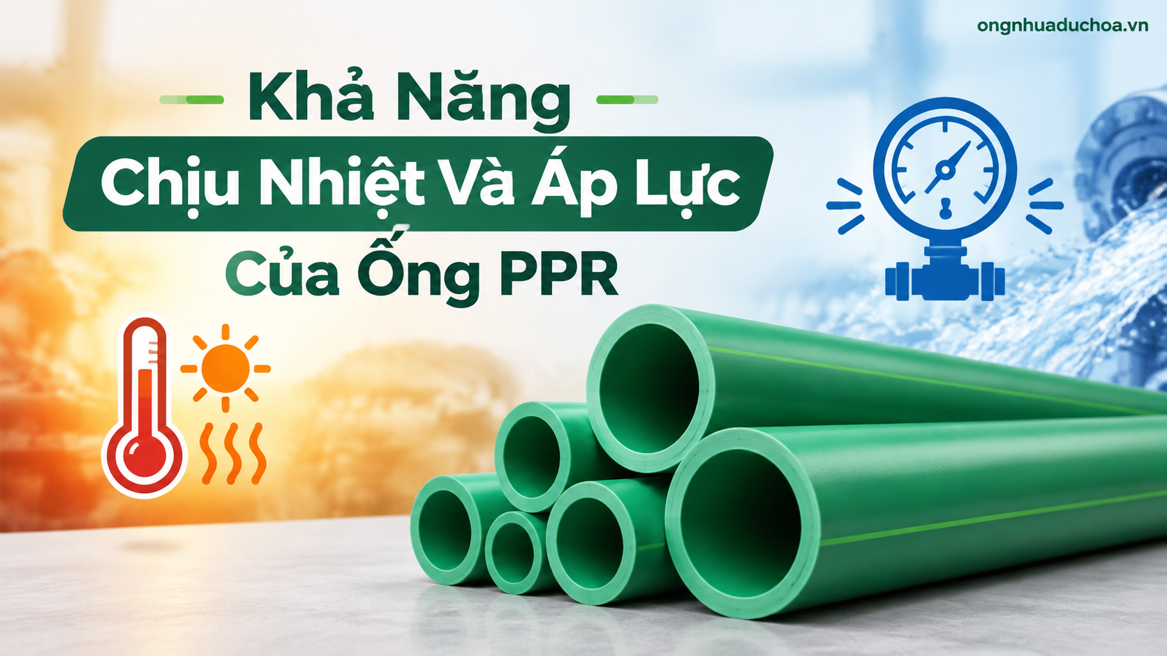 Khả Năng Chịu Nhiệt Và Áp Lực Của Ống PPR