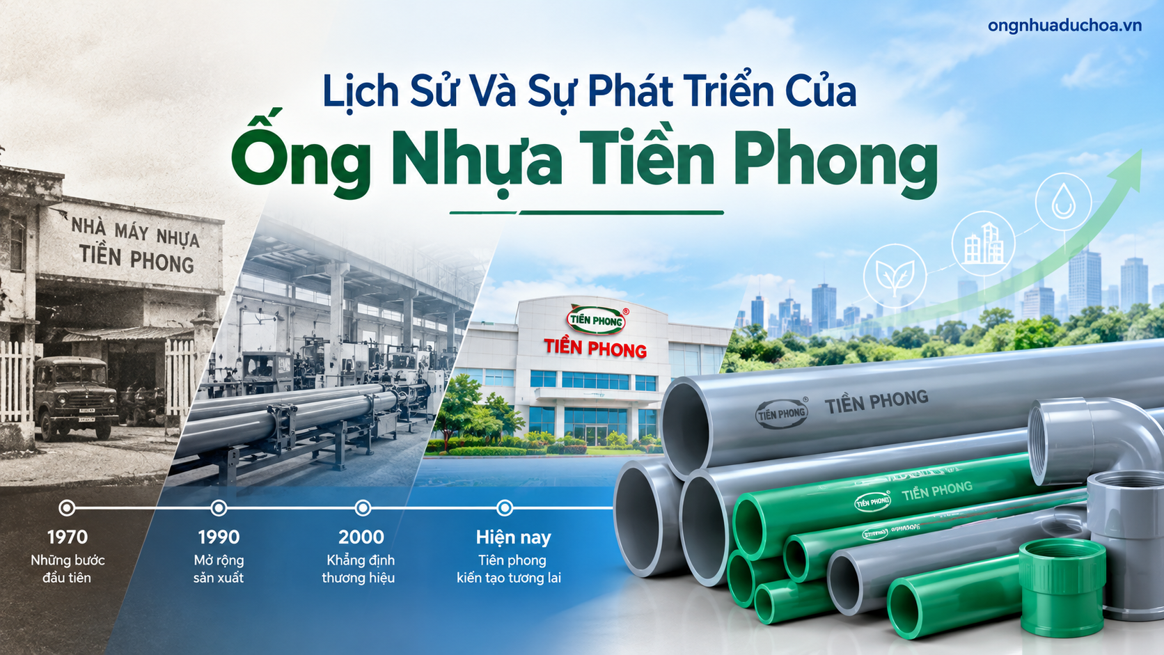 Lịch Sử Và Sự Phát Triển Của Ống Nhựa Tiền Phong Lịch Sử Và Sự Phát Triển Của Ống Nhựa Tiền Phong