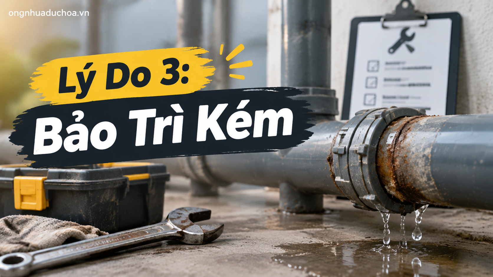 Lý Do 3: Bảo Trì Kém