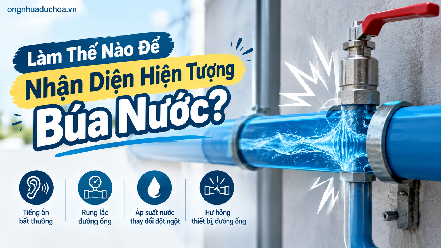 Làm Thế Nào Để Nhận Diện Hiện Tượng Búa Nước? Làm Thế Nào Để Nhận Diện Hiện Tượng Búa Nước?